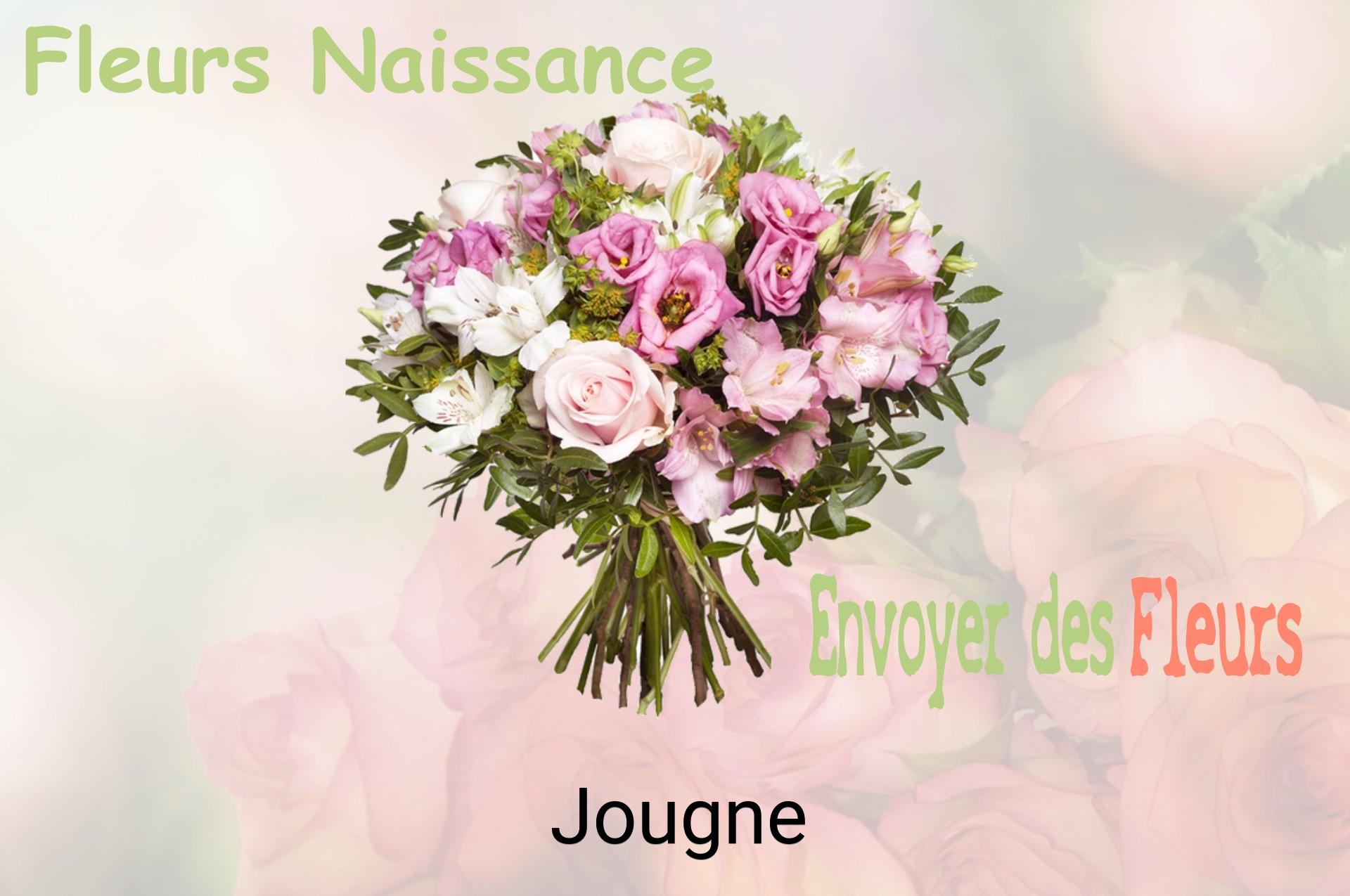 Bouquet de fleurs de naissance livré à Jougne